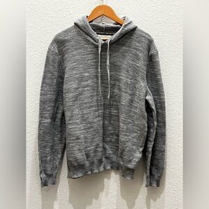 Sun + Stone Heather Gray Knit Sweater